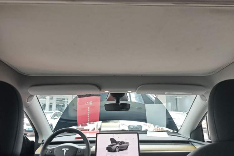 Used Tesla Model Y 2022 Revised Version Rear-Wheel Drive Headliner