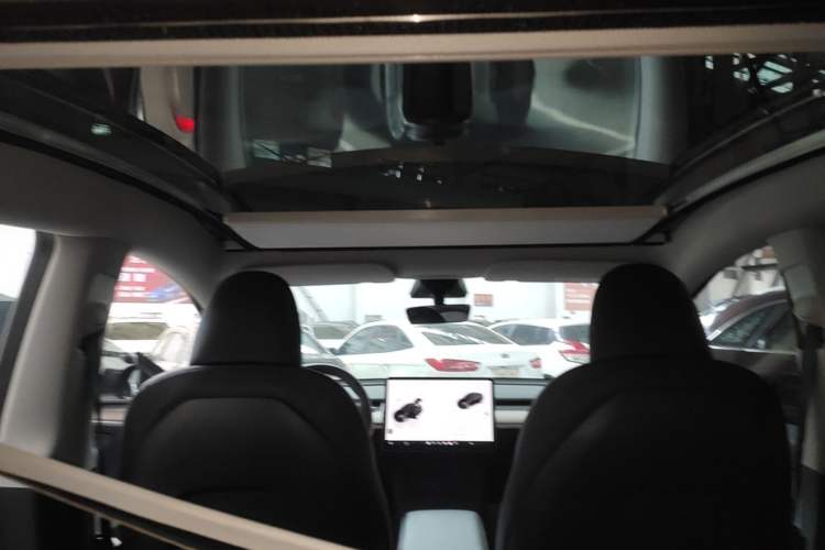 Used Tesla Model Y 2022 Revised Version Rear-Wheel Drive Headliner