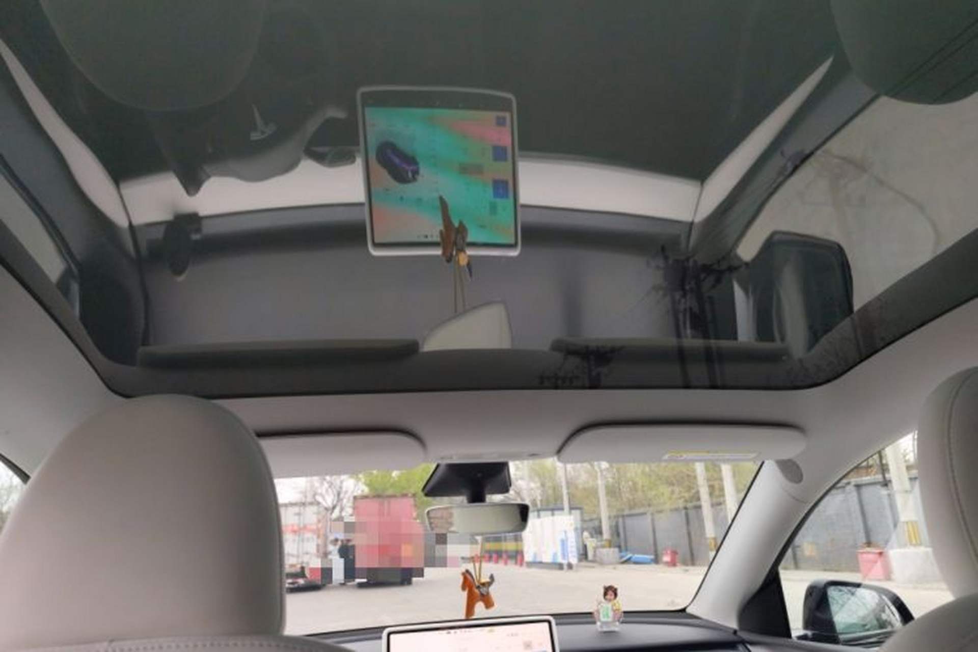 Used Tesla Model Y 2022 Revised Version Rear-Wheel Drive Headliner