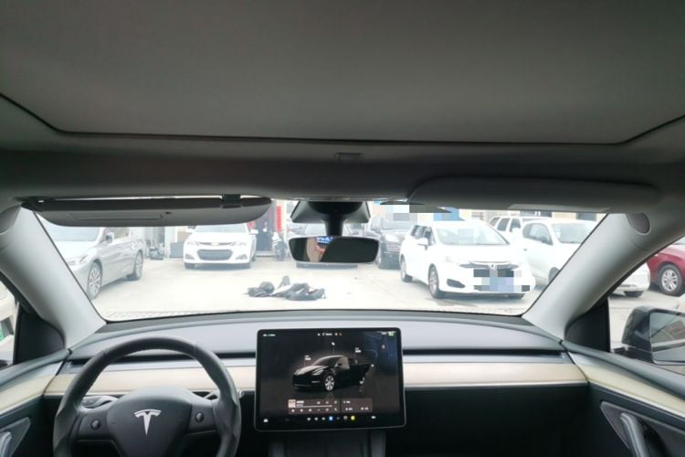 Used Tesla Model Y 2022 Revised Version Rear-Wheel Drive Headliner