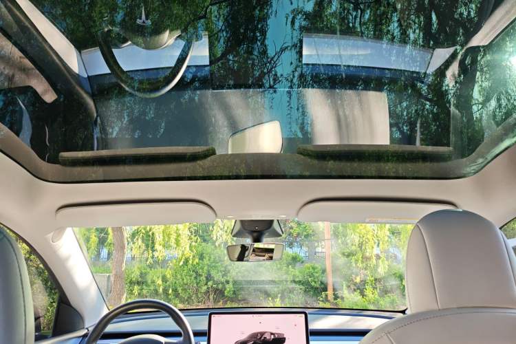 Used Tesla Model Y 2022 Rear-Wheel-Drive Version Headliner
