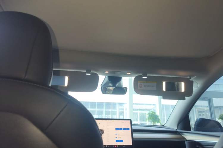 Used Tesla Model Y 2022 Long-Range All-Wheel-Drive Version Headliner