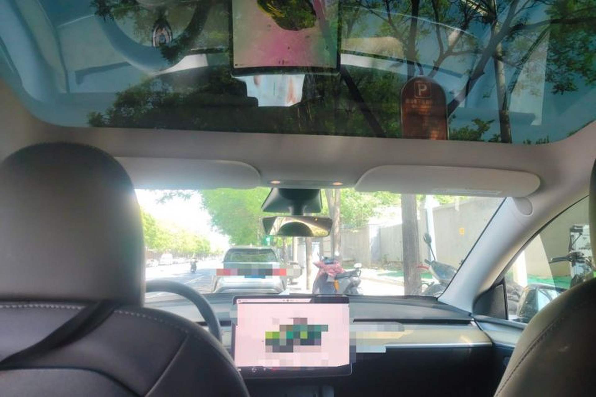 Used Tesla Model Y 2022 Revised Version Rear-Wheel Drive Headliner