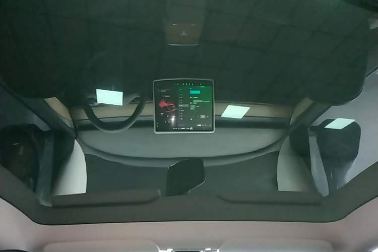 Used Tesla Model Y 2022 Revised Version Rear-Wheel Drive Headliner
