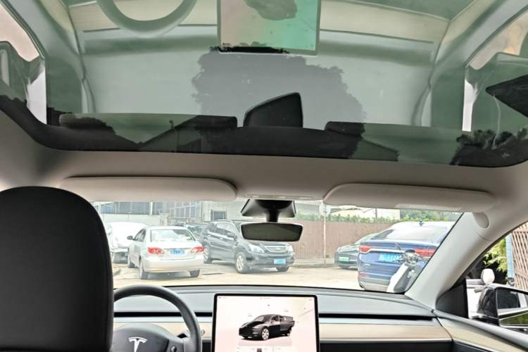 Used Tesla Model Y 2022 Revised Version Rear-Wheel Drive Headliner