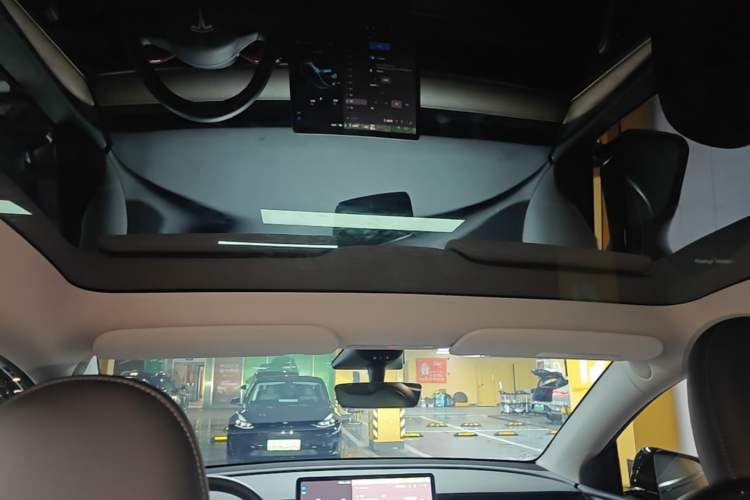 Used Tesla Model Y 2022 Rear-Wheel-Drive Version Headliner