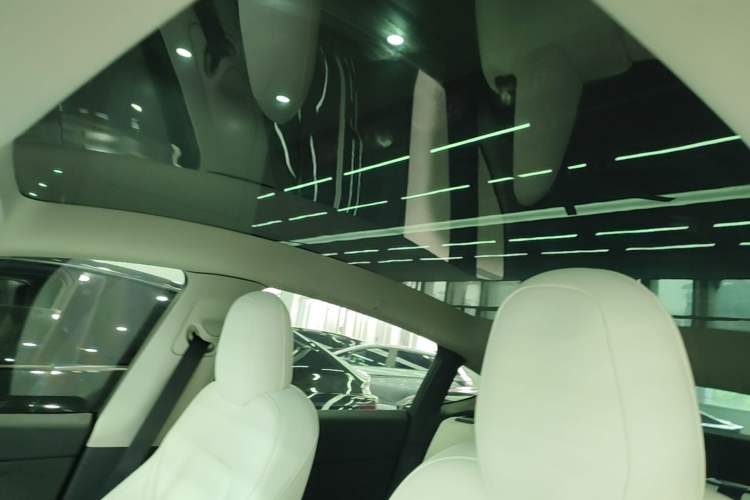 Used Tesla Model Y 2022 Long-Range All-Wheel-Drive Version Headliner
