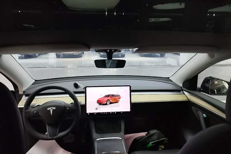Used Tesla Model Y 2022 Revised Version Rear-Wheel Drive Headliner