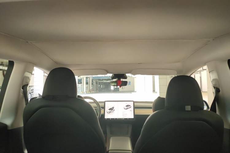 Used Tesla Model Y 2022 Revised Version Rear-Wheel Drive Headliner