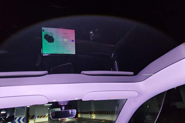 Used Tesla Model Y 2022 Rear-Wheel-Drive Version Headliner
