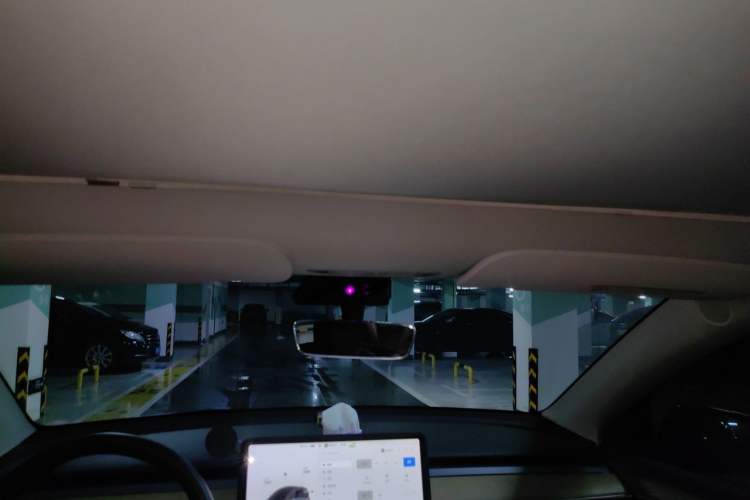 Used Tesla Model Y 2022 Long-Range All-Wheel-Drive Version Headliner
