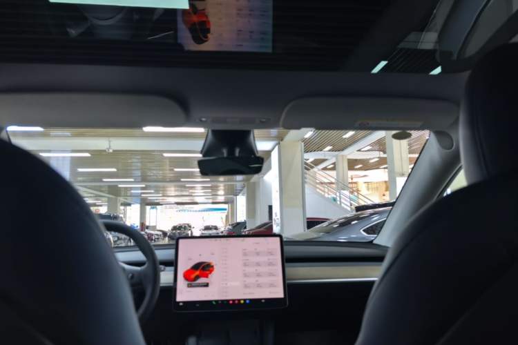 Used Tesla Model Y 2022 Revised Version Rear-Wheel Drive Headliner