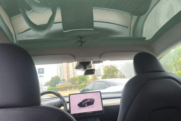 Used Tesla Model Y 2022 Rear-Wheel-Drive Version Headliner