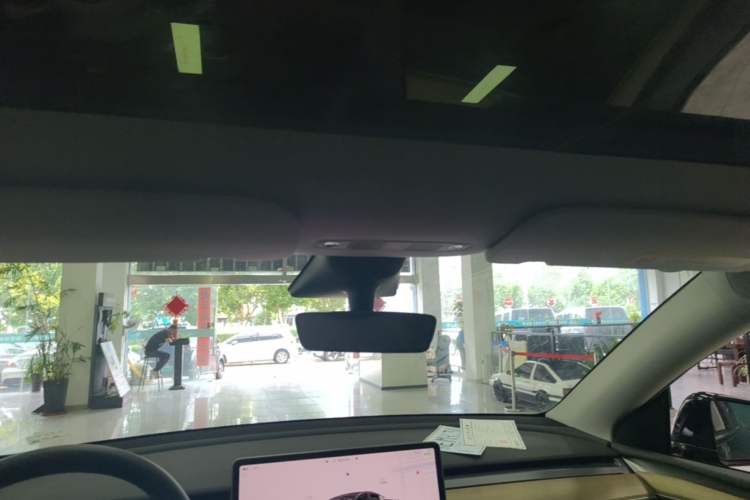 Used Tesla Model Y 2022 Revised Version Long-Range All-Wheel Drive Headliner