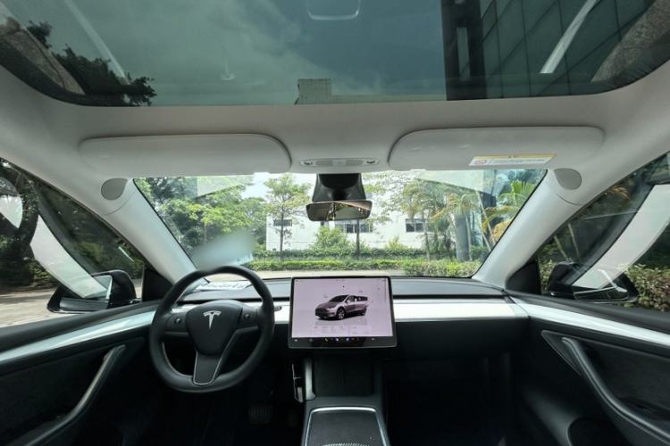 Used Tesla Model Y 2022 Rear-Wheel-Drive Version Headliner