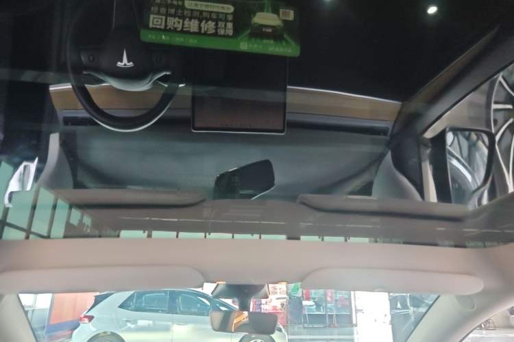 Used Tesla Model Y 2022 Revised Version Rear-Wheel Drive Headliner