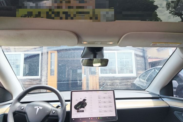 Used Tesla Model Y 2022 Revised Version Long-Range All-Wheel Drive Headliner