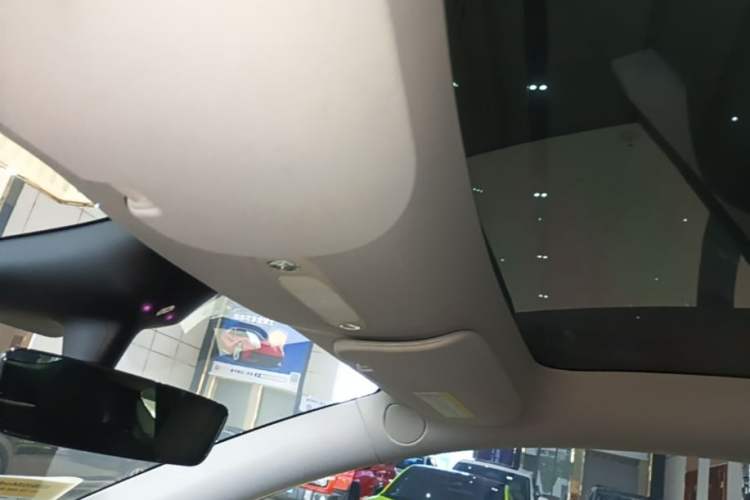 Used Tesla Model Y 2022 Revised Version Rear-Wheel Drive Headliner