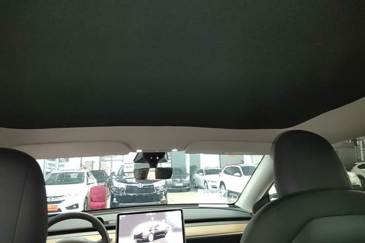 Used Tesla Model Y 2022 Rear-Wheel-Drive Version Headliner