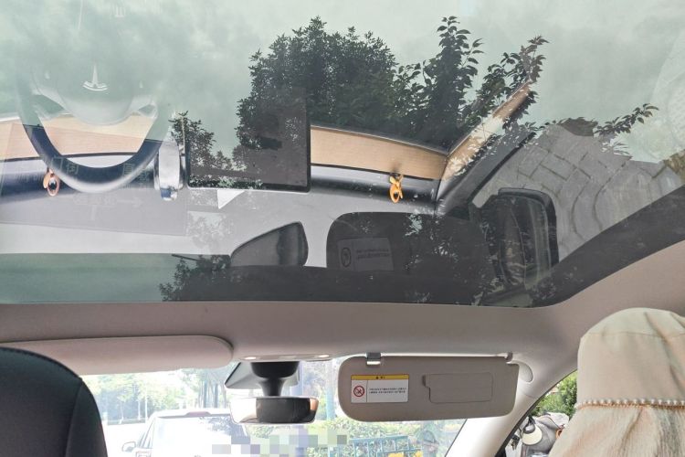 Used Tesla Model Y 2022 Long-Range All-Wheel-Drive Version Headliner