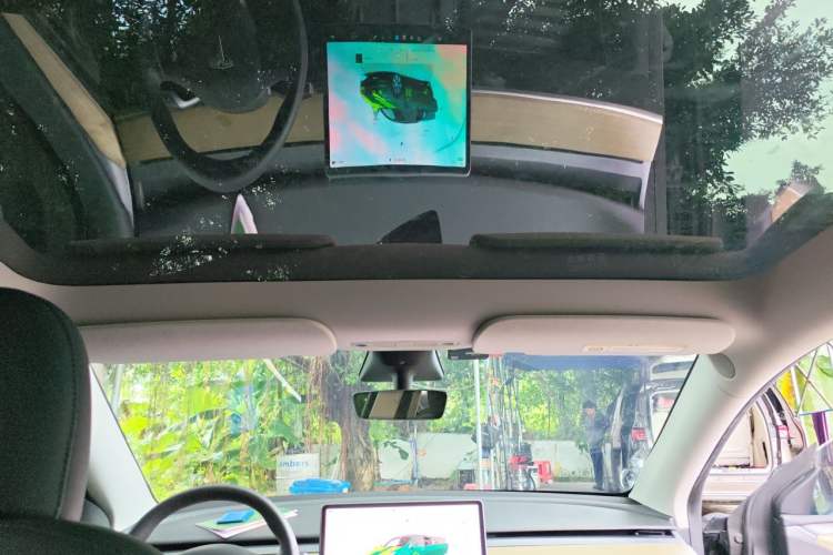 Used Tesla Model Y 2022 Revised Version Rear-Wheel Drive Headliner