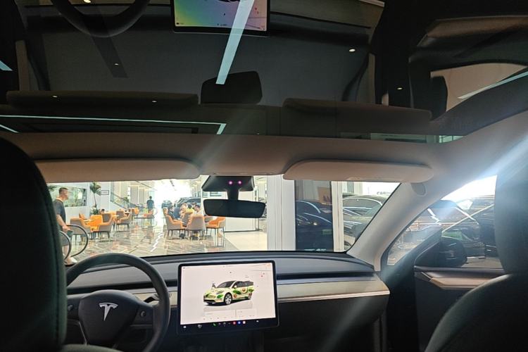 Used Tesla Model Y 2022 Revised Version Rear-Wheel Drive Headliner