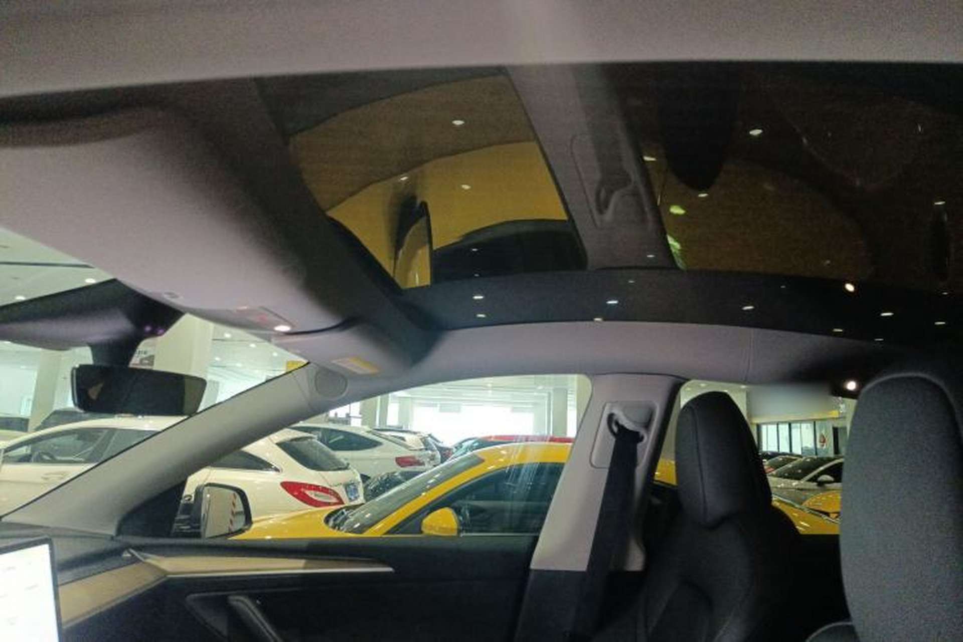 Used Tesla Model Y 2022 Revised Version Rear-Wheel Drive Headliner