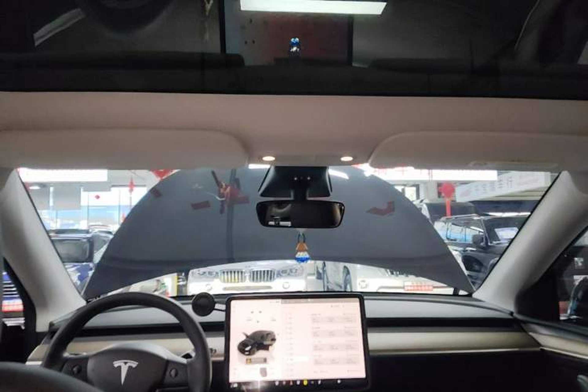 Used Tesla Model Y 2022 Revised Version Long-Range All-Wheel Drive Headliner