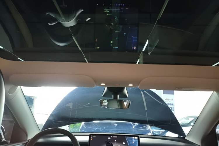 Used Tesla Model Y 2022 Revised Version Rear-Wheel Drive Headliner