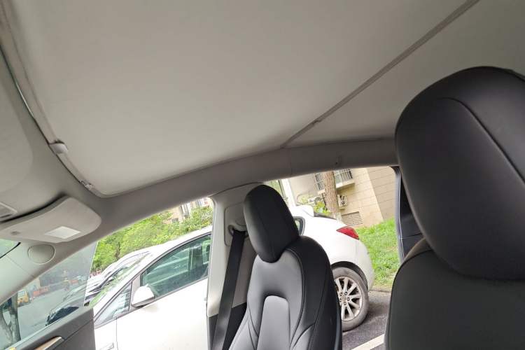 Used Tesla Model Y 2022 Revised Version Long-Range All-Wheel Drive Headliner