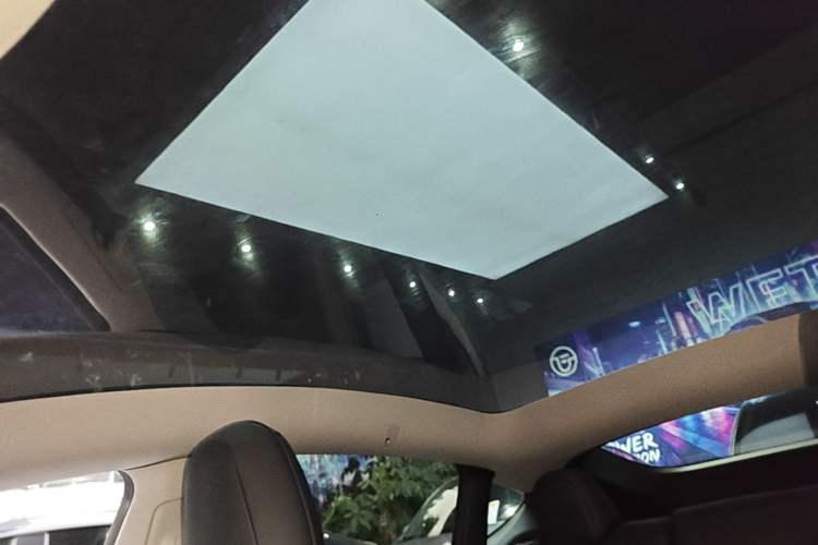 Used Tesla Model Y 2022 Long-Range All-Wheel-Drive Version Headliner