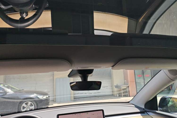 Used Tesla Model Y 2022 Long-Range All-Wheel-Drive Version Headliner