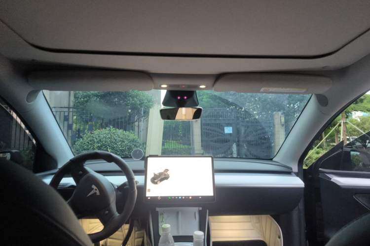 Used Tesla Model Y 2022 Rear-Wheel-Drive Version Headliner