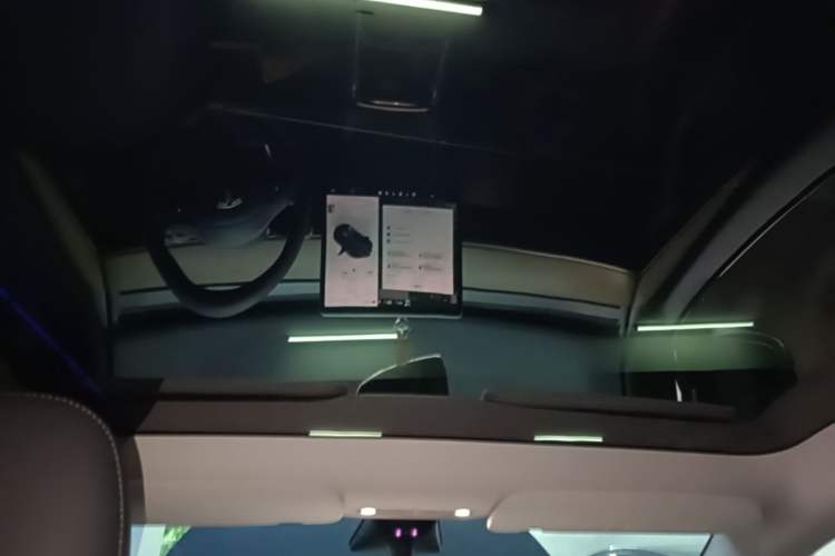 Used Tesla Model Y 2022 Revised Version Rear-Wheel Drive Headliner