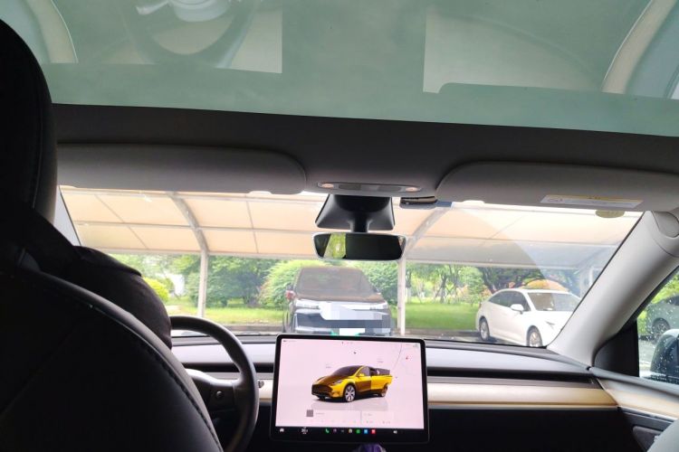 Used Tesla Model Y 2022 Revised Version Rear-Wheel Drive Headliner