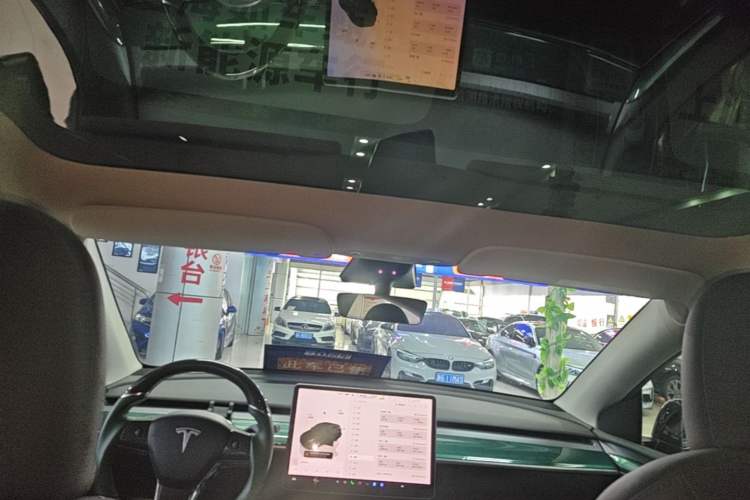 Used Tesla Model Y 2022 Revised Version Rear-Wheel Drive Headliner