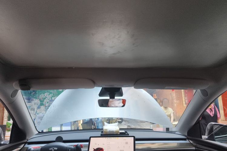 Used Tesla Model Y 2022 Long-Range All-Wheel-Drive Version Headliner