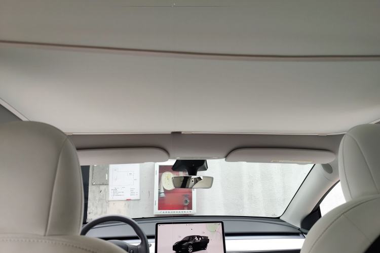 Used Tesla Model Y 2022 Rear-Wheel-Drive Version Headliner