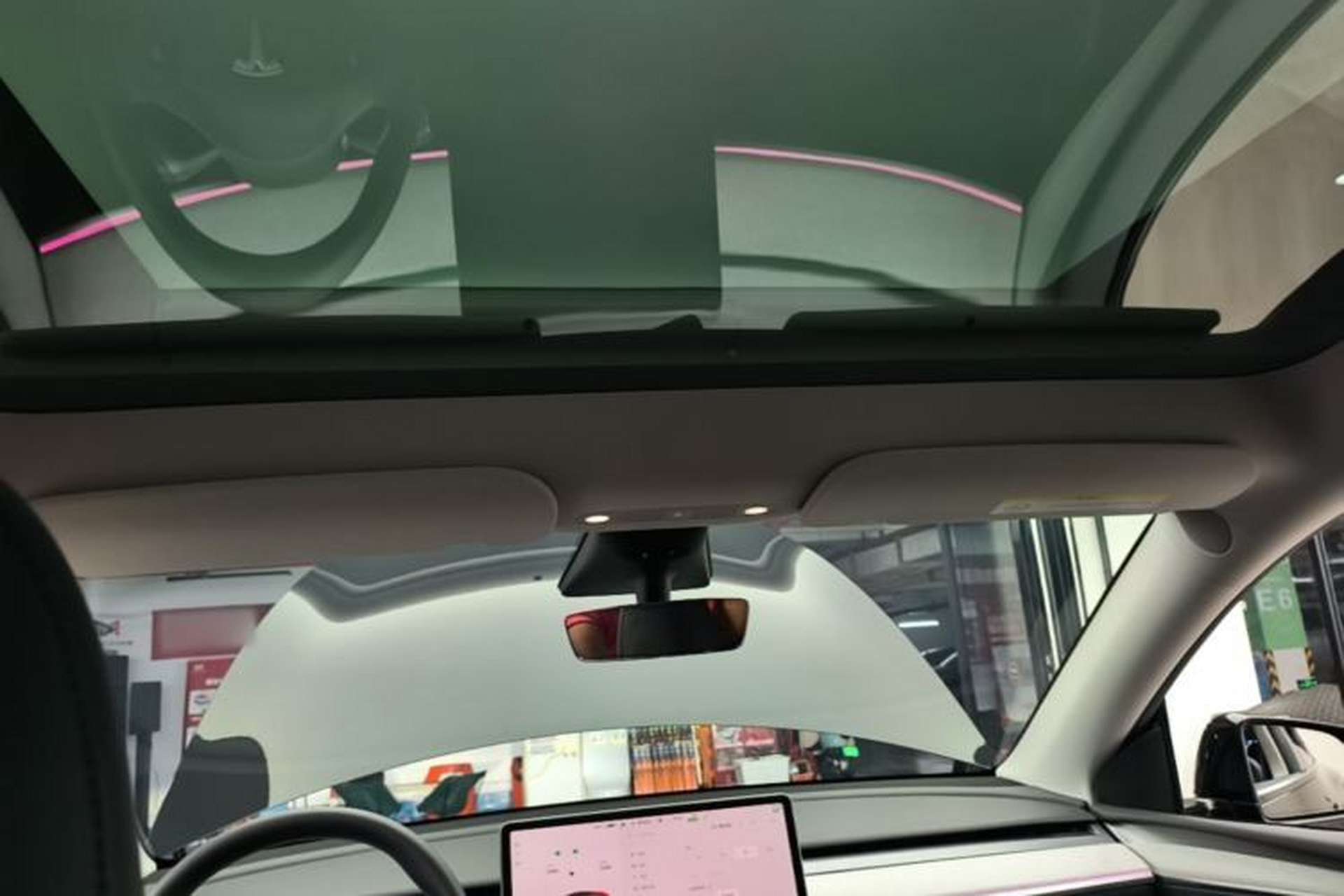 Used Tesla Model Y 2022 Revised Version Rear-Wheel Drive Headliner