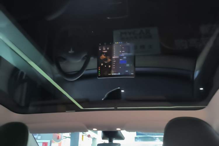 Used Tesla Model Y 2022 Revised Version Rear-Wheel Drive Headliner