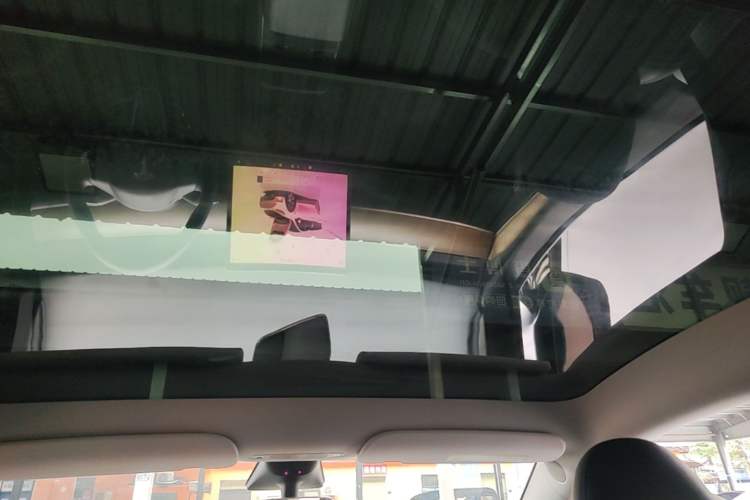 Used Tesla Model Y 2022 Revised Version Rear-Wheel Drive Headliner