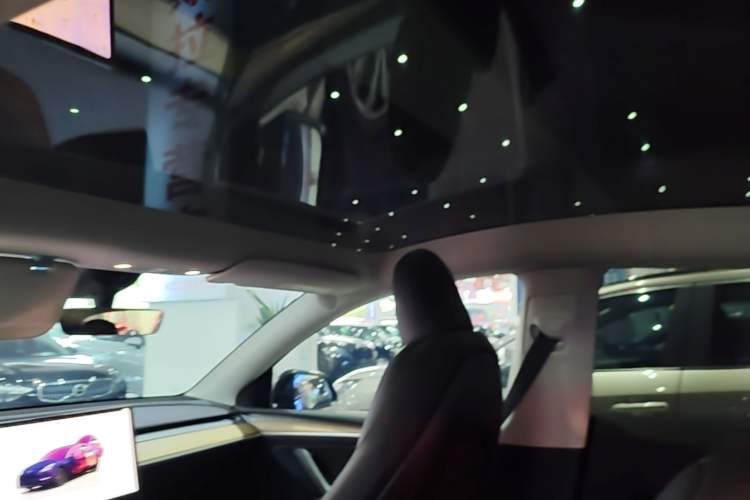 Used Tesla Model Y 2022 Revised Version Rear-Wheel Drive Headliner