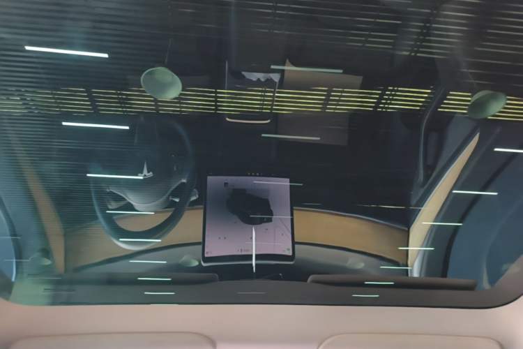 Used Tesla Model Y 2022 Revised Version Rear-Wheel Drive Headliner
