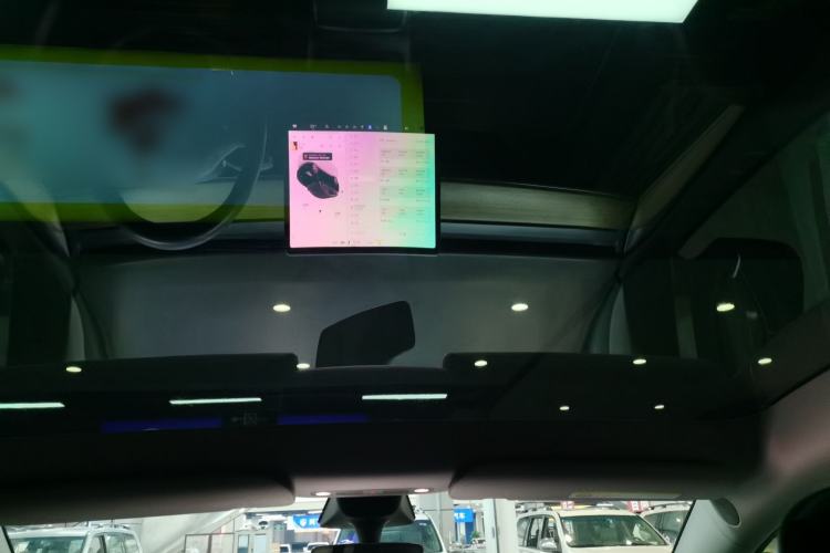 Used Tesla Model Y 2022 Rear-Wheel-Drive Version Headliner