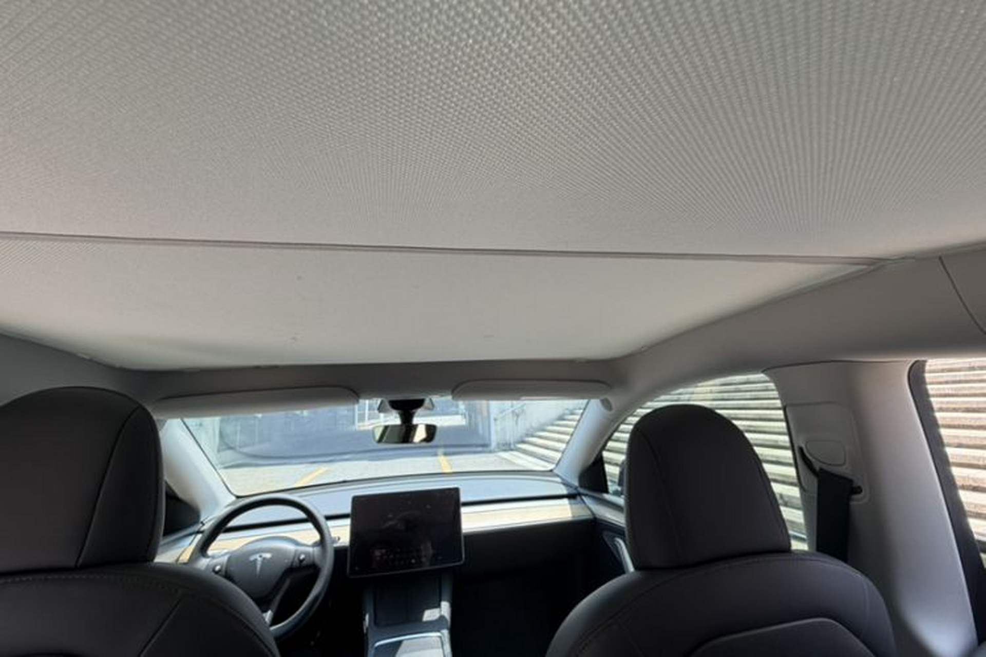 Used Tesla Model Y 2022 Rear-Wheel-Drive Version Headliner