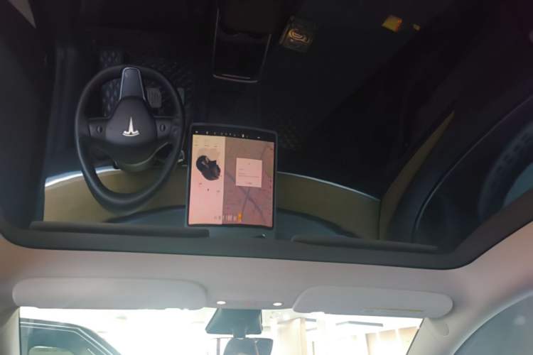 Used Tesla Model Y 2022 Revised Version Rear-Wheel Drive Headliner