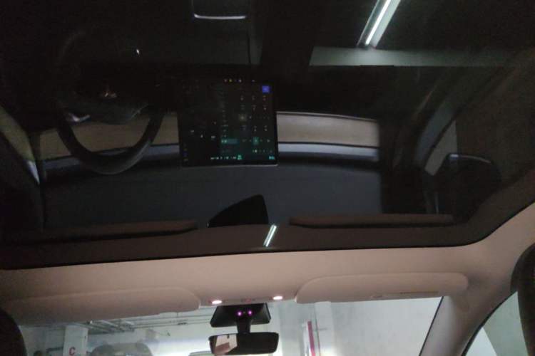 Used Tesla Model Y 2022 Revised Version Rear-Wheel Drive Headliner