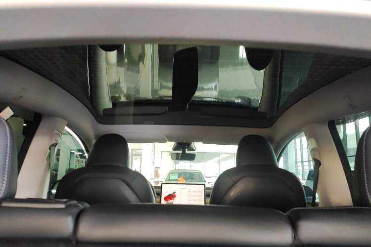 Used Tesla Model Y 2022 Revised Version Rear-Wheel Drive Headliner