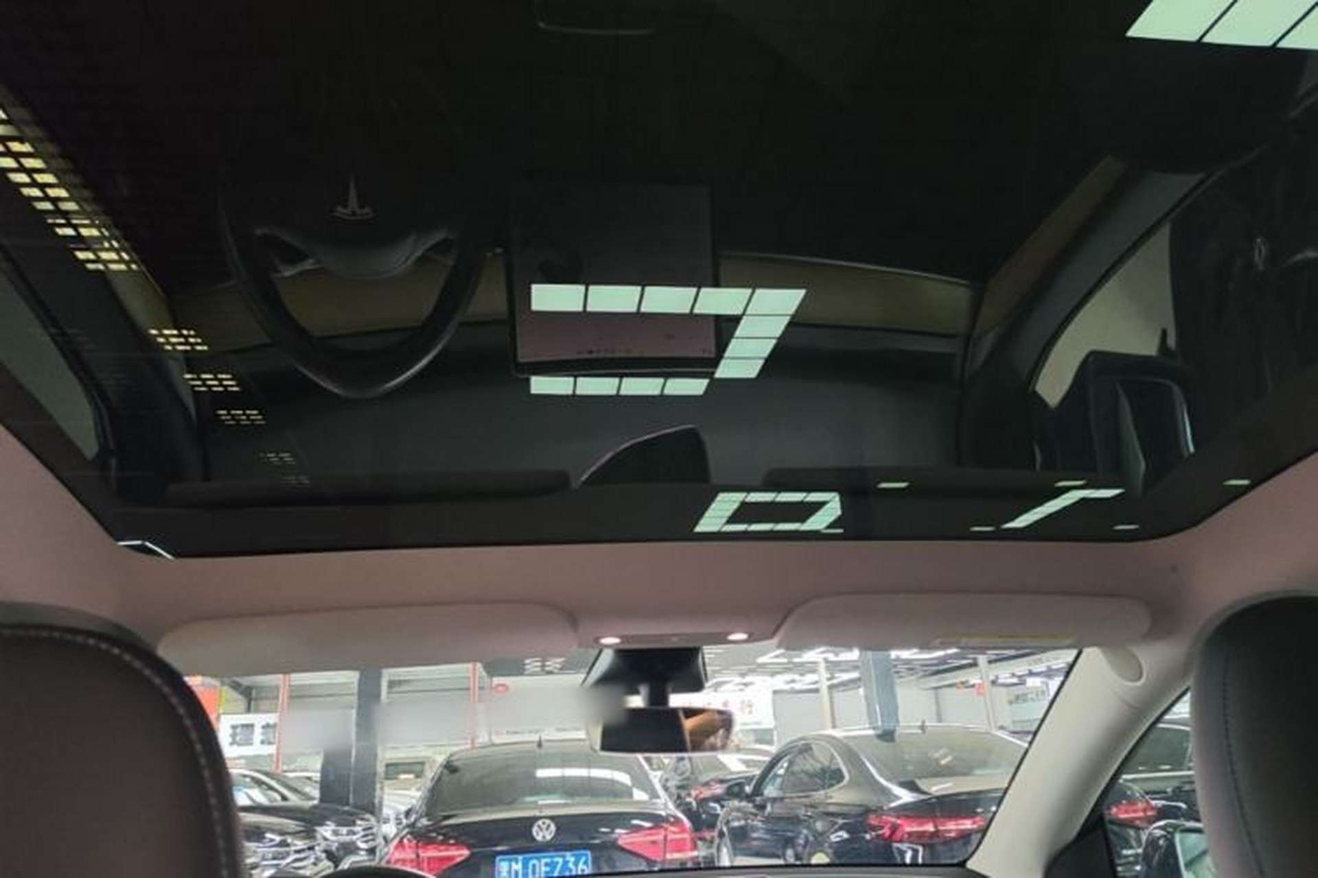 Used Tesla Model Y 2022 Revised Version Rear-Wheel Drive Headliner