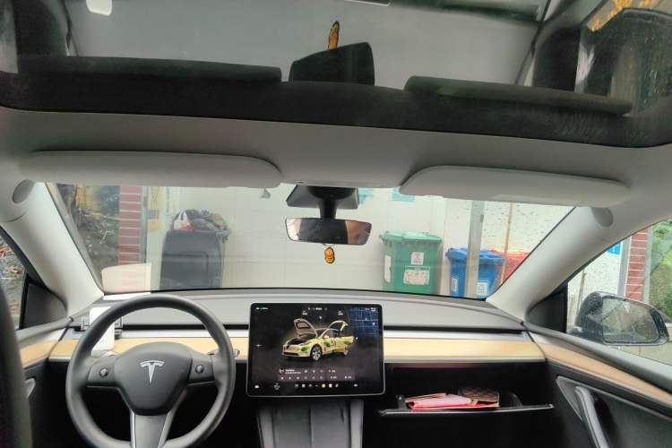 Used Tesla Model Y 2022 Revised Version Rear-Wheel Drive Headliner